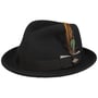 Jorland LiteFelt Player Hoed by JJ Hats zwart