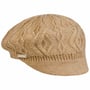 Annelie Gebreide Newsboy Pet by Seeberger beige