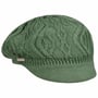 Annelie Gebreide Newsboy Pet by Seeberger groen