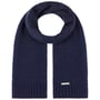 Merino Yak Gebreide Sjaal by Seeberger donkerblauw