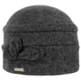Classic Uni Walkloden Muts by Seeberger antraciet