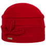 Classic Uni Walkloden Muts by Seeberger rood