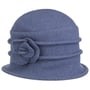 Beata Walkloden Hoed by Seeberger blauw