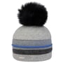 Stavella Walkloden Muts by Seeberger grijs-blauw