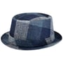 Lindsburgh Pork Pie Wollen Hoed by Lierys blauw