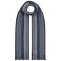 Colour Stripes Wollen Sjaal by Lierys blauw