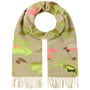 Cashmink Colour Flowers Dames Sjaal by Fraas beige