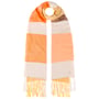 Soft Colour Block Sjaal by Fraas beige-oranje