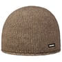 Merino Cotton Beanie Muts by Eisbär beige