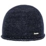 Merino Cotton Beanie Muts by Eisbär donkerblauw
