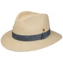Gero Contrast Band Panamahoed by Mayser naturel-blauw