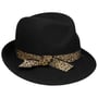 Laveca Trilby Wollen Hoed by Mayser zwart