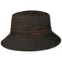 Avasun Waxed Cotton Bucket Hoed by Stetson donkerbruin