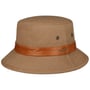 Chino Twill Bucket Stoffen Hoed by Stetson bruin