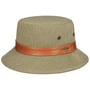 Chino Twill Bucket Stoffen Hoed by Stetson olijfgroen