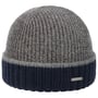 Contrast Edge Wollen Muts by bugatti grijs-blauw