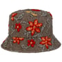 Flower Bucket Wollen Hoed by Gebeana taupe