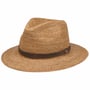 Crochet Rollable Traveller Strohoed by Stetson naturel-bruin