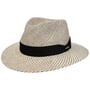 Oxford Traveller Panamahoed by Stetson naturel-zwart