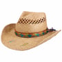 Western Festival Raffia Hoed by Stetson naturel