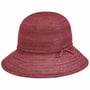 Crochet Raffia Dameshoed by Stetson raspberry