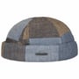 Laughlin Patchwork Dockermuts by Stetson bruin-blauw