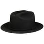 Cattleman Round Western Wollen Hoed by JJ Hats zwart