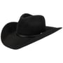 Valrick Western Wollen Hoed by JJ Hats zwart
