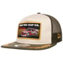 Racing Patch Flat Brim Pet by New Era olijfgroen