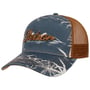 Minimal Aloha Print Trucker Pet by Stetson donkerblauw