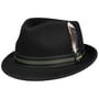 Galento Trilby Wollen Hoed by Stetson zwart