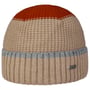 Contrast Colour Beanie Muts by Chillouts beige