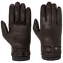 Freddie Leren Handschoenen by Pearlwood bruin
