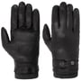 Freddie Leren Handschoenen by Pearlwood zwart