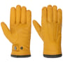 Newton Primaloft Leren Handschoenen by Pearlwood geel
