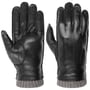 Wilson Leren Handschoenen by Pearlwood zwart