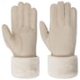 Emma Leren Handschoenen by Pearlwood beige