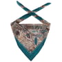 Hoc Zijden Doek by Christine Headwear beige-blauw