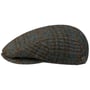 Burnstead Wool Driver Pet by JJ Hats blauw-groen