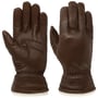 Buvika Deerskin Handschoenen by Hestra donkerbruin