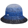 Gradient Colours Cloche Hoed Strohoed by Seeberger blauw-donkerblauw