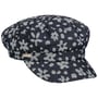 Flower Denim Schipperspet by Seeberger donkerblauw