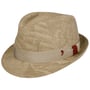 Mavaro Trilby Stoffen Hoed by Alfonso D’Este beige