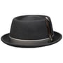 Reydon Pork Pie Wollen Hoed by Stetson donkergrijs