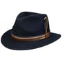 Cooperton Traveller Wollen Hoed by Stetson donkerblauw