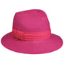 Beavola Hennep Hoed by bedacht fuchsia