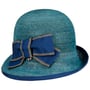 Caliveta Chrochet Strohoed by bedacht donkerblauw