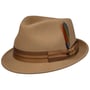Etowah Trilby Wollen Hoed by Stetson beige