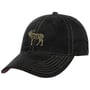 Embroidered Deer Corduroy Pet by Stetson zwart