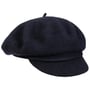 Uni Wool Newsboy Pet by Barascon donkerblauw